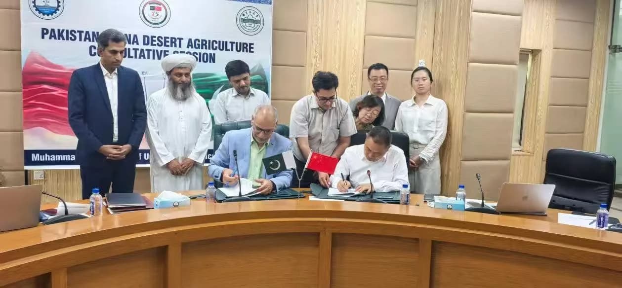 Pakistan launches landmark desert horticulture cooperation with China to transform arid lands