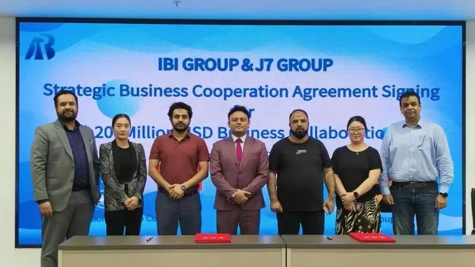 New Chapter of Strategic Cooperation: IBI Group and J7 Group Commence a New Era of Development