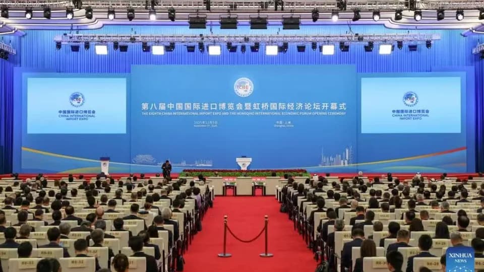 8th China International Import Expo opens in Shanghai