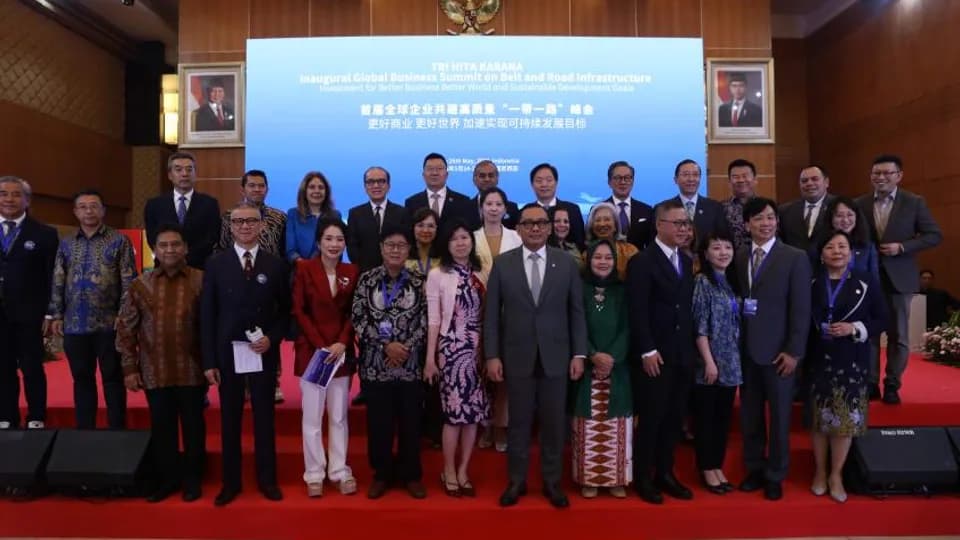 Global Business Summit Opens in Jakarta to Promote Sustainable Belt and Road Infrastructure Cooperation