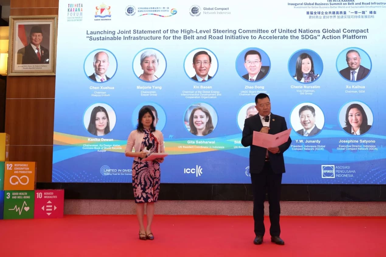 Global Business Summit Opens in Jakarta to Promote Sustainable Belt and Road Infrastructure Cooperation