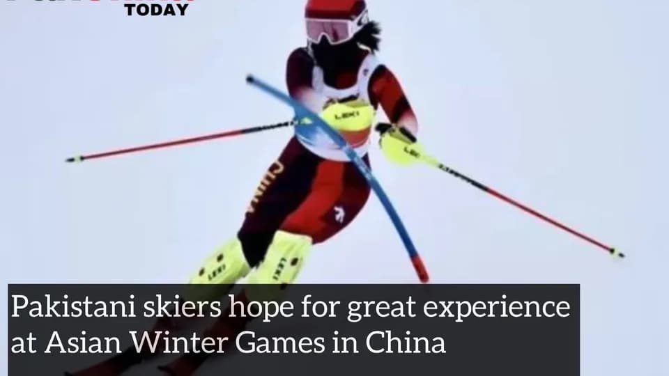 Pakistani skiers hope for great experience at Asian Winter Games in China