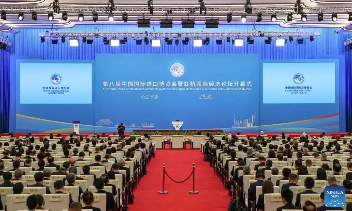 8th China International Import Expo opens in Shanghai