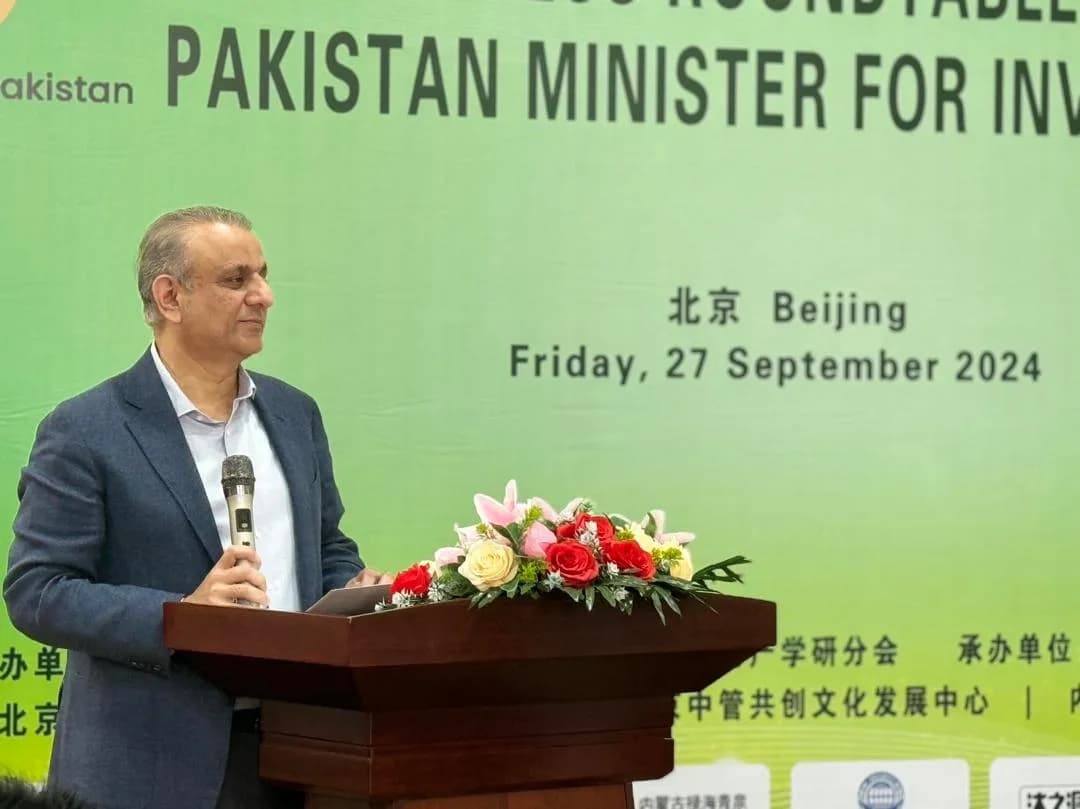 Pakistan Embassy in Beijing Hosts Business and Investment Roundtable