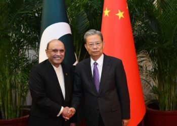 President Zardari, Zhao Leji